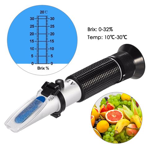 hand refractometer in sugarcane|sugar refractometer chart.